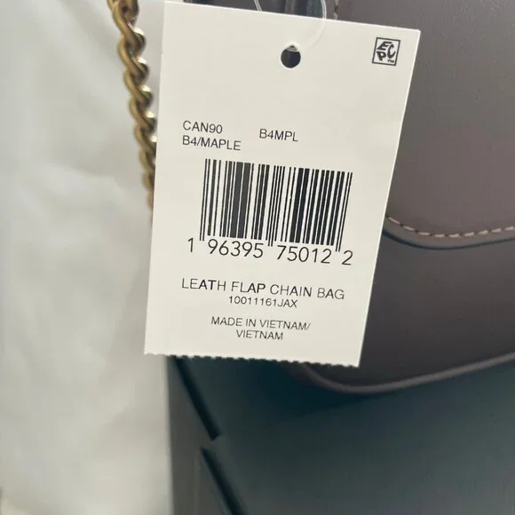 Coach Brook Flap Chain Bag - BAG ONLY - Picture 4 of 10